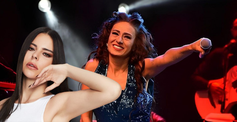 Yıldız Tilbe ve Simge'nin düeti sosyal medyayı yıktı! Sahne tarzı olay oldu