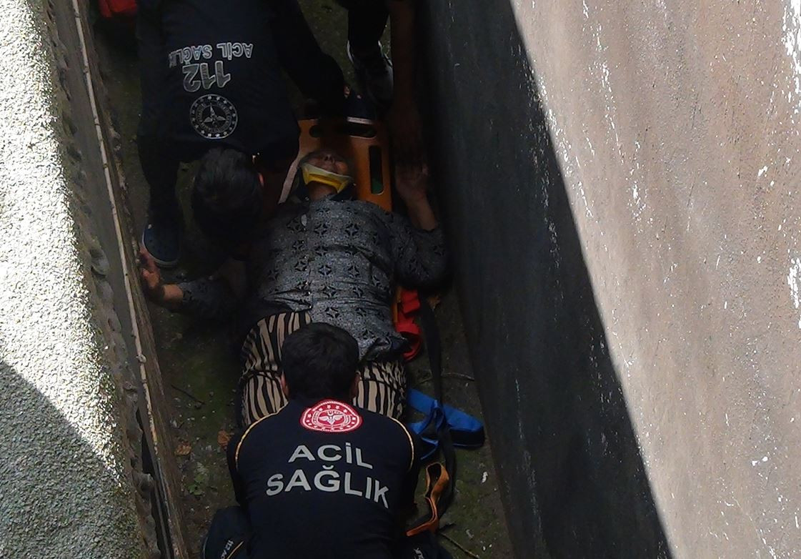 Yufka açmak için çıkmıştı