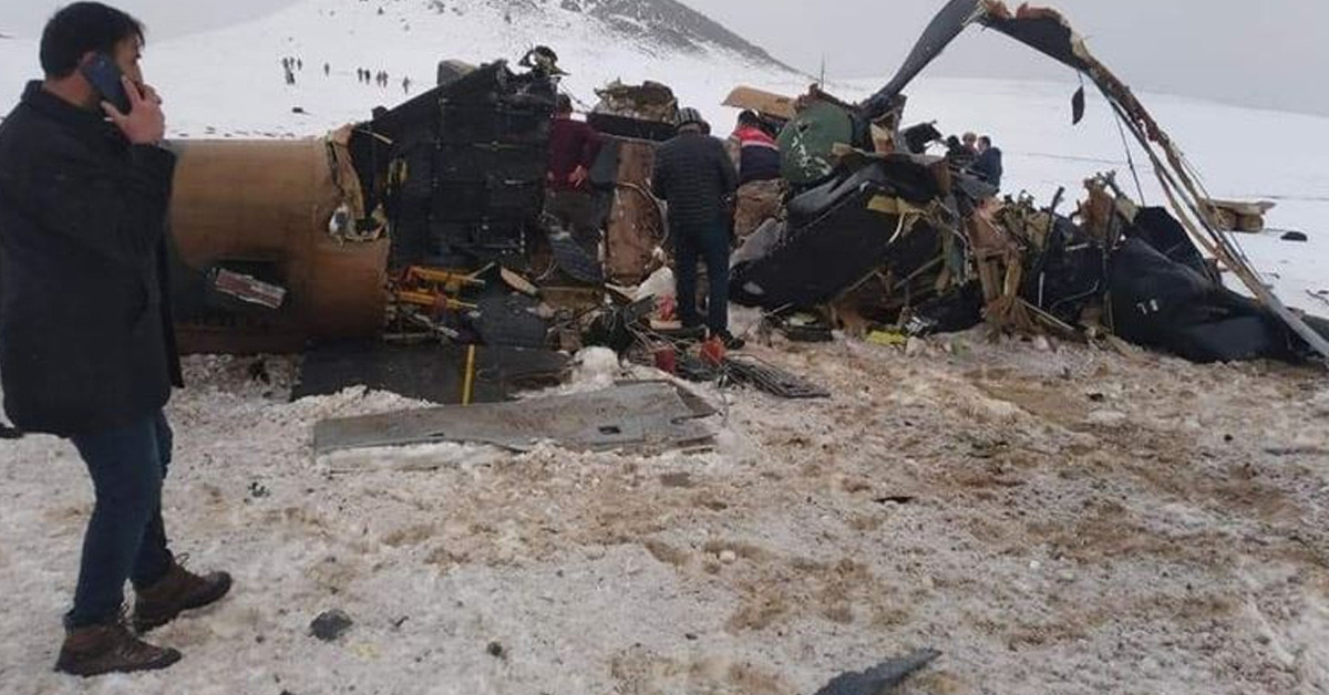 4 Mart 2021: Bitlis’te Askeri Helikopter Düştü: 11 Şehit