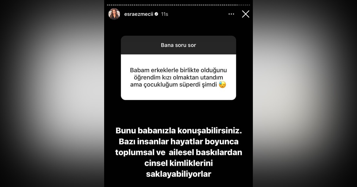 'Babam başka erkeklerle...'