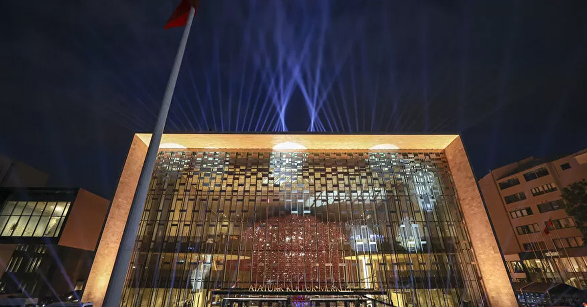 29 Ekim 2021: Atatürk Kültür Merkezi Açıldı