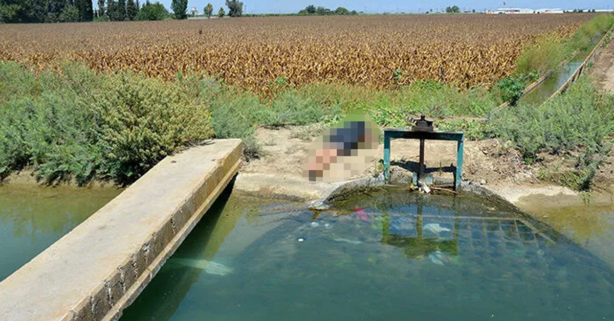 Borudaki su boşaltıldı