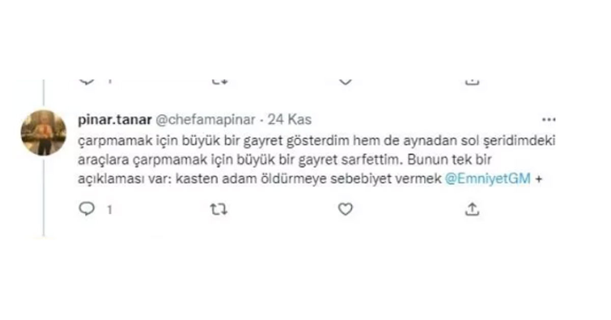"İki kamyon şoförü araçtan inmemi istedi, karakola sürdüm"