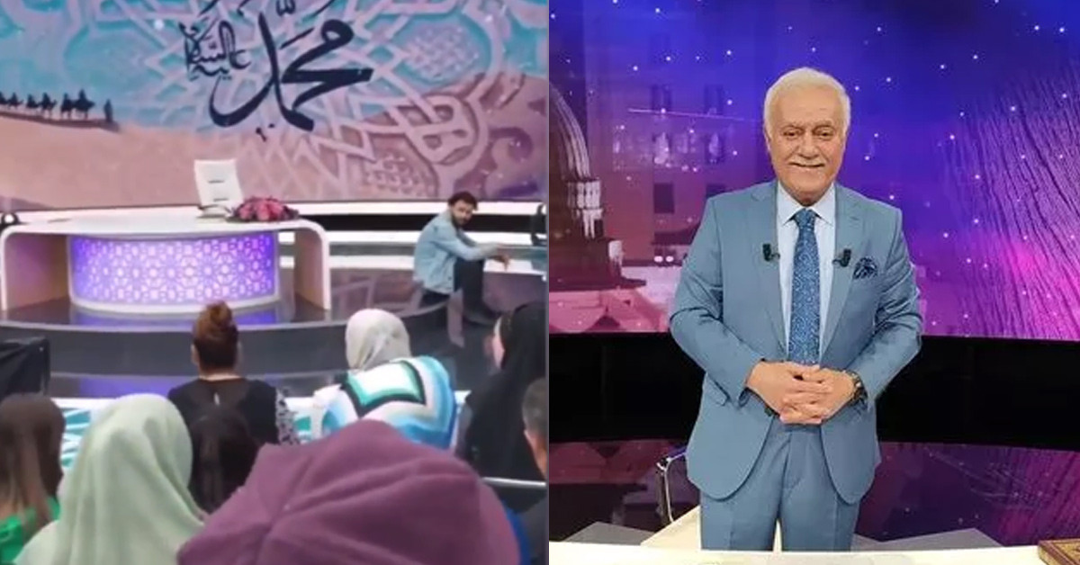 Nihat Hatipoğlu2nun kamera arkası görüntüleri ifşa oldu