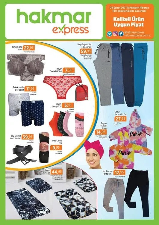 HAKMAR EXPRESS 4-10 ŞUBAT 2021 AKTÜL KATALOG