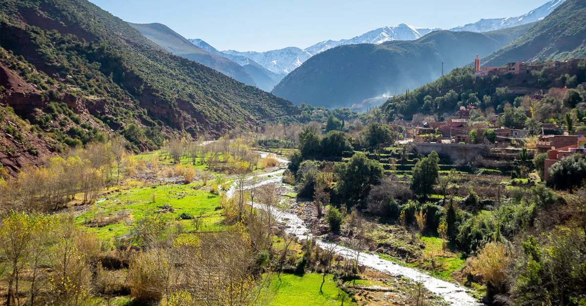 Yüksek Atlas Dağları ve Marakeş, Fas