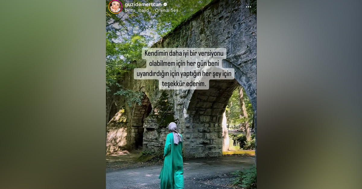 'Sen beni kutsamaya devam ettin'