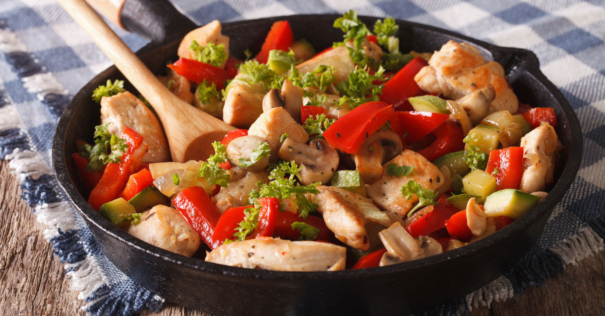 Sebzeli tavuk sote tarifi