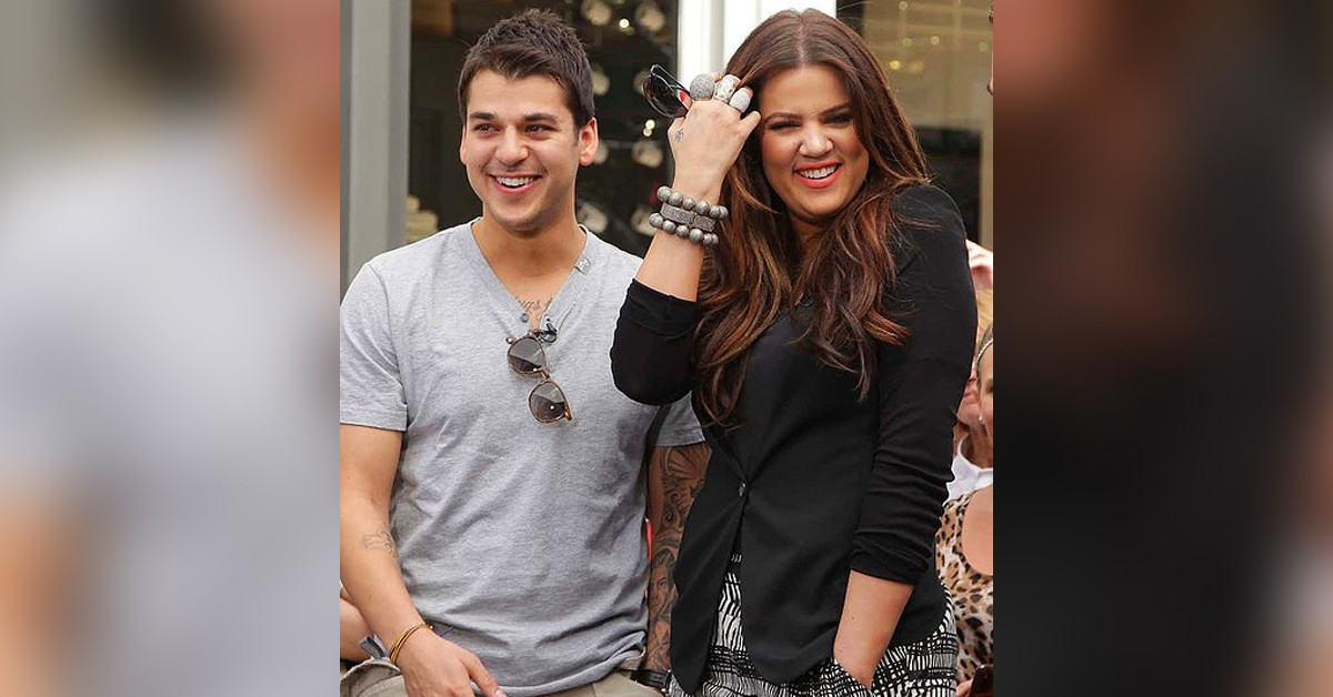 Khloe Kardashian ve erkek kardeşi Robert
