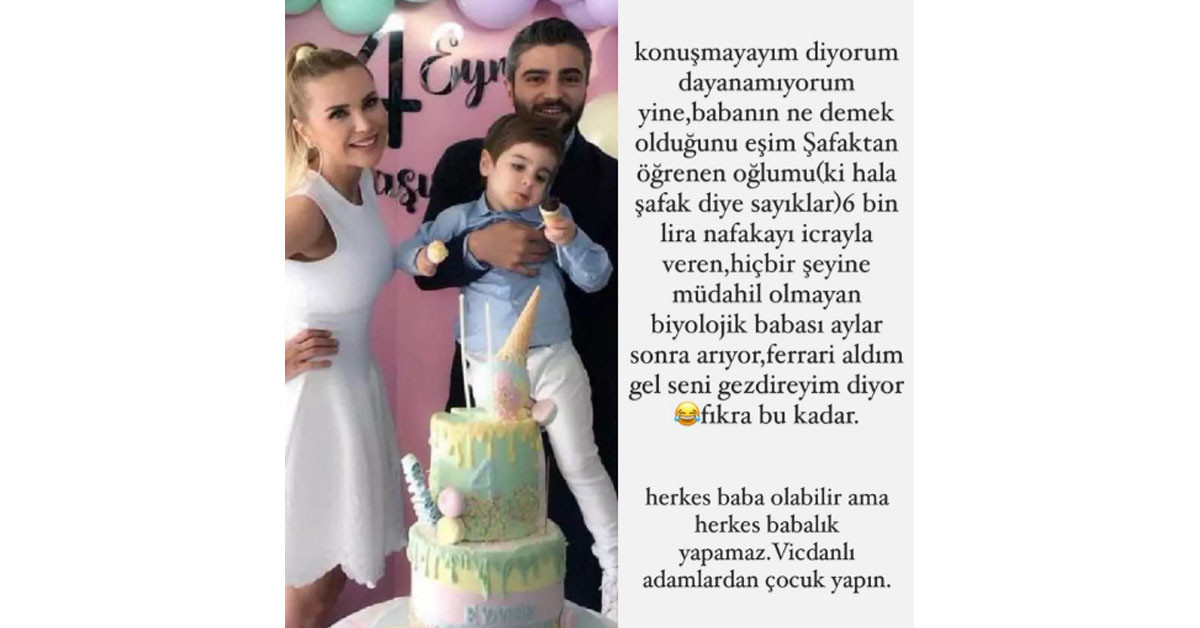 Ece Erken eski eşini ifşa etti 