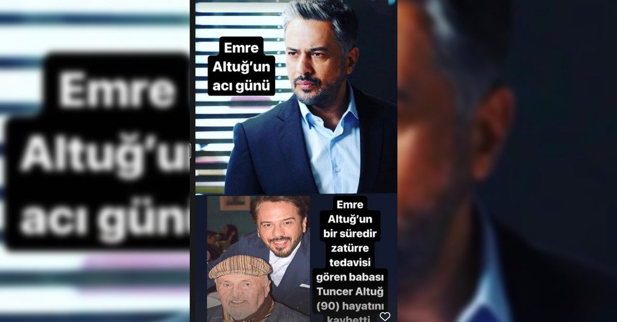 Emre Altuğ ve babası