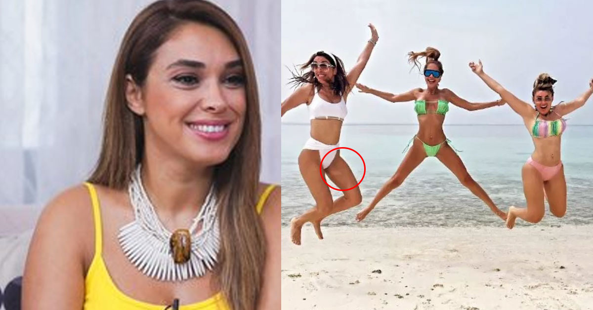 Zuhal Topal'dan Maldivler pozu 