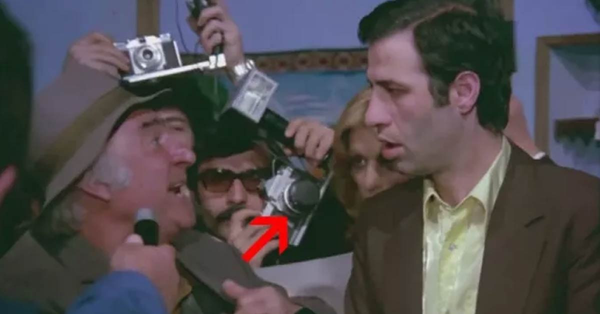 Sahnedeki çekim hatası