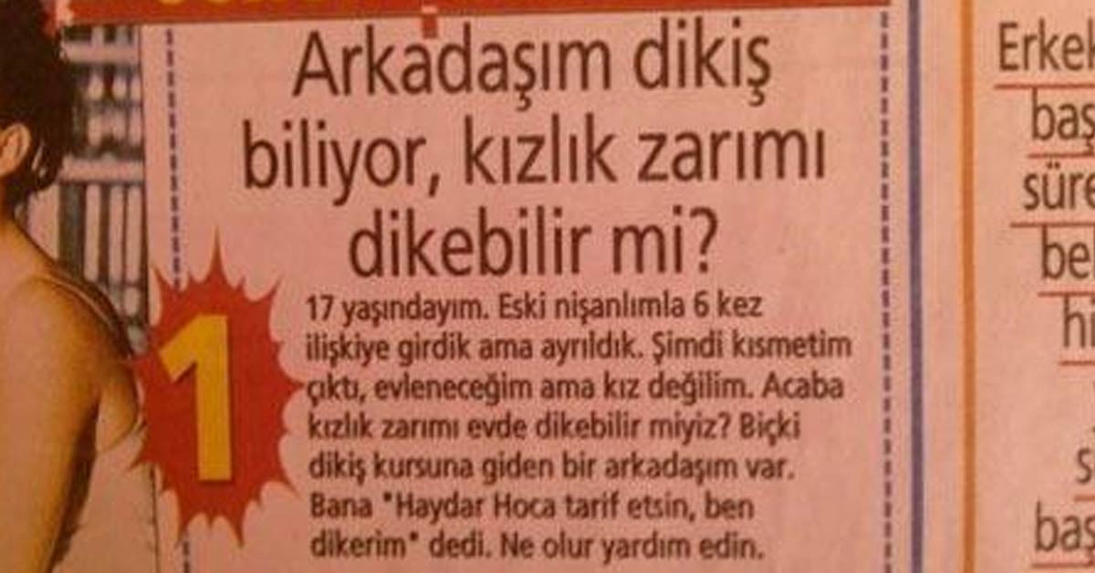 Böyle soru olur  mu?