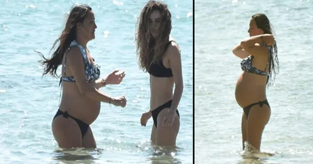 Hamileliğini duyurdu