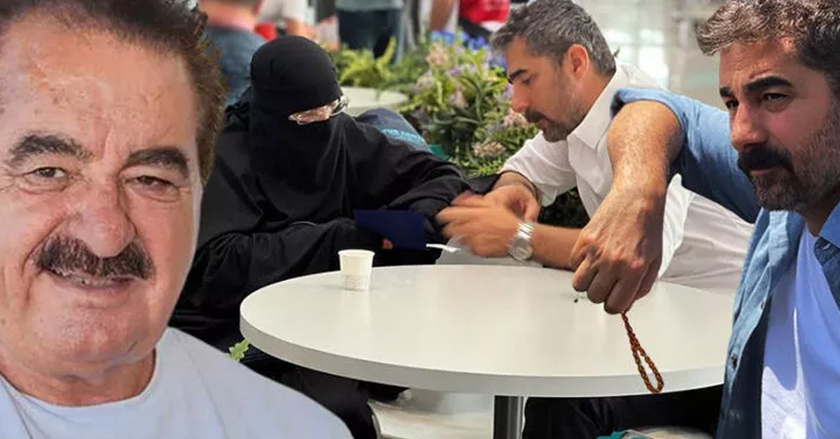 'Kara peçeli ve oğlu...'