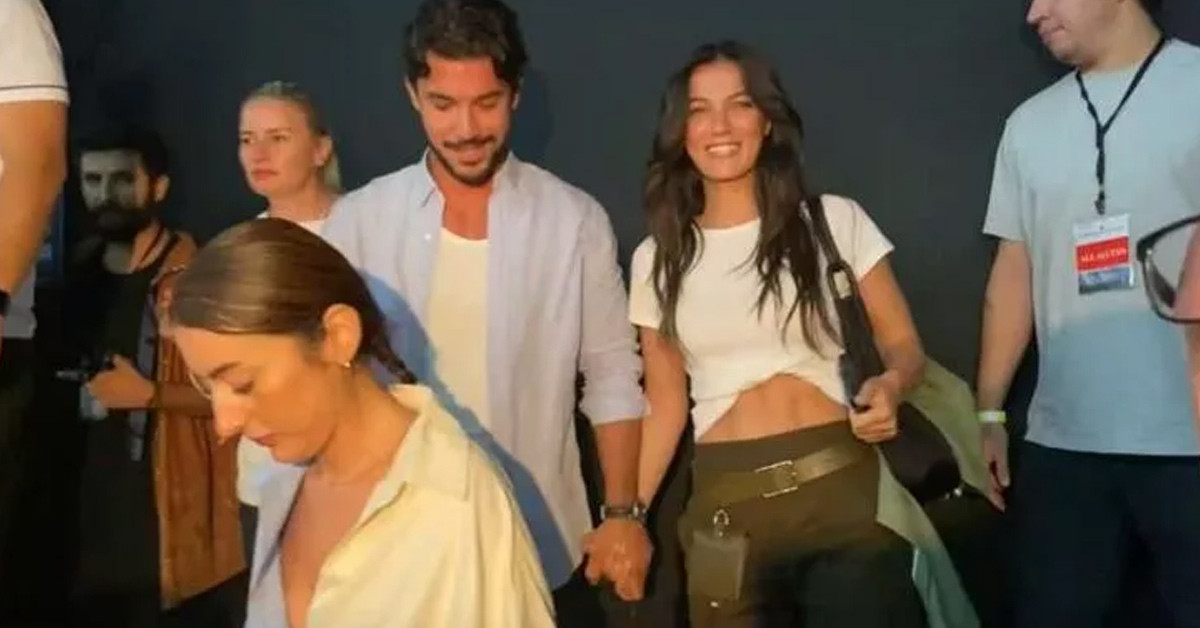 El ele görüntülendiler