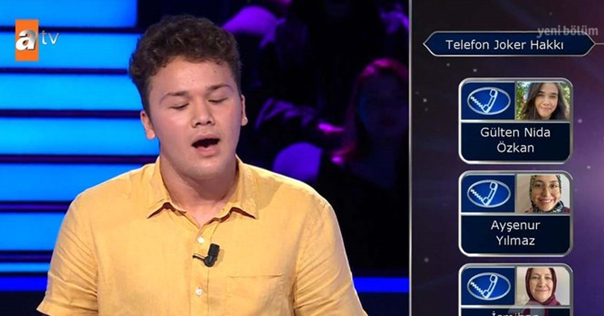 Joker hakkını kullanmak istedi