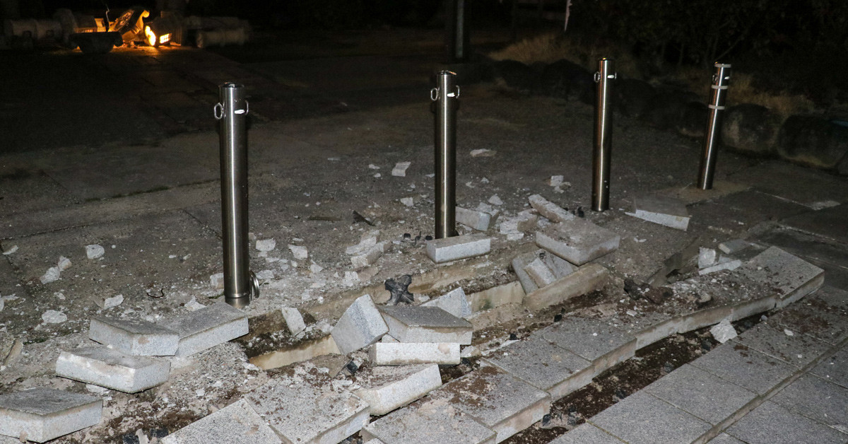 200'e yakın bina hasar gördü