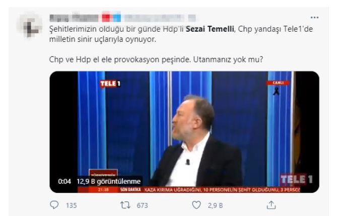 SOSYAL MEDYADAN TEPKİ YAĞDI