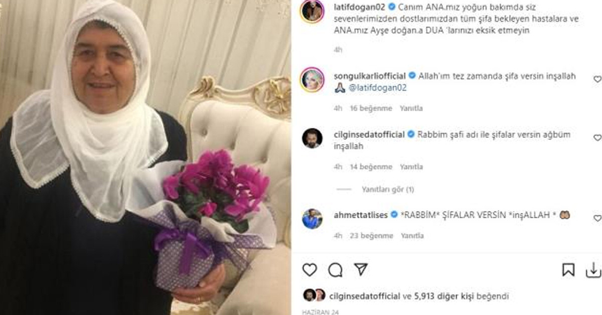 Yoğun bakımda tedavi görüyordu