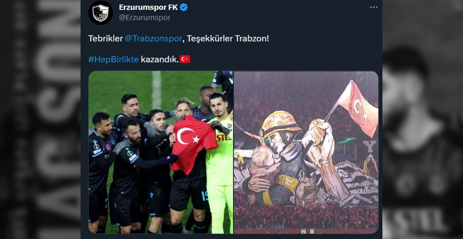 Süper lig ekiplerinden eş zamanlı paylaşım