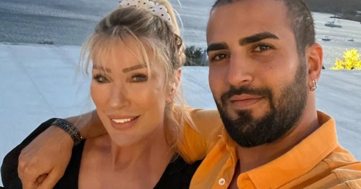 Derin dekoltesi dikkat çekti