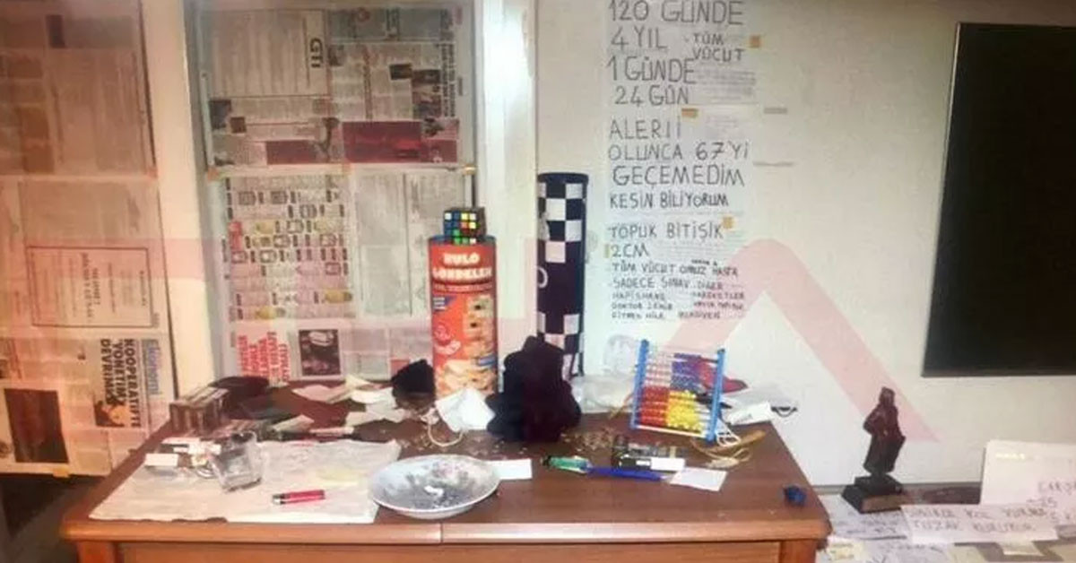 İZOLE OLMAK İSTEDİĞİNİ GÖRÜYORUZ