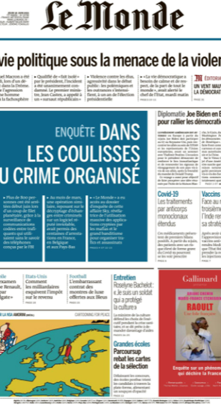Le Monde | Siyaset, Şiddet Tehdidi Altında