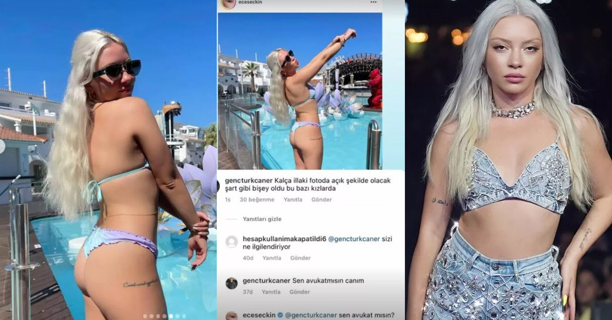 Olay yaratan pozlar!