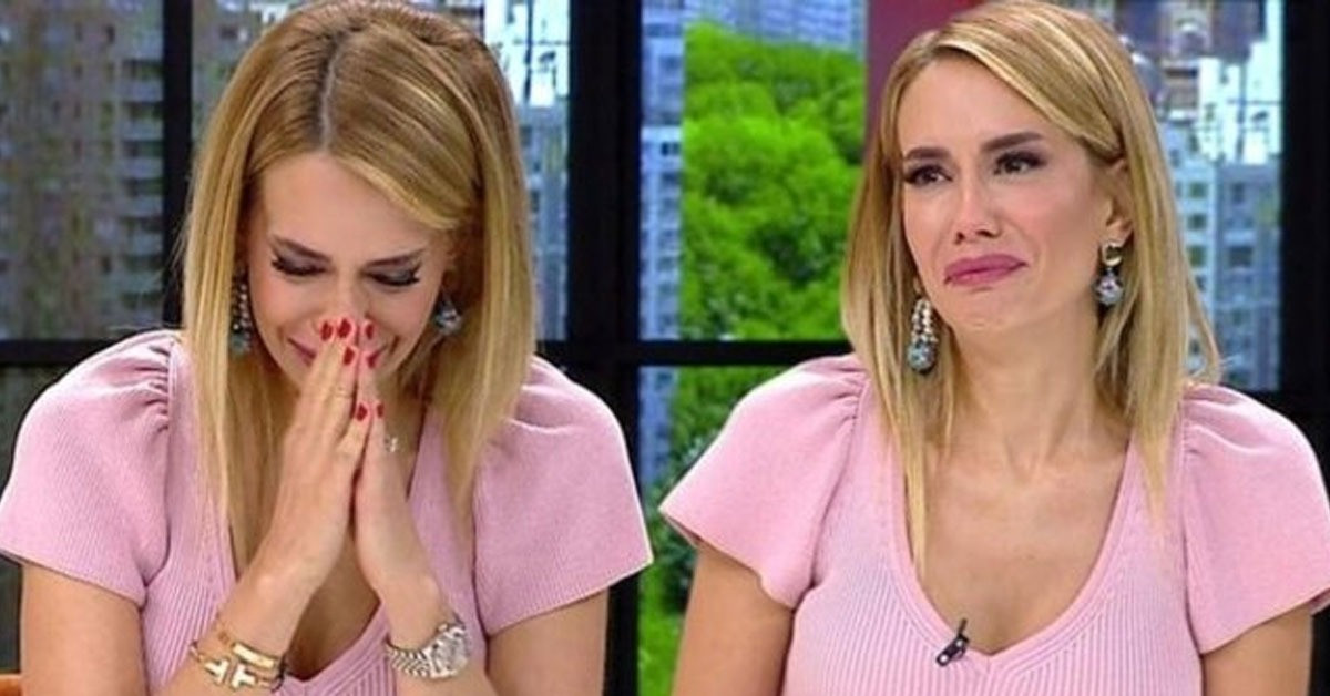 Gözyaşlarını tutamadı