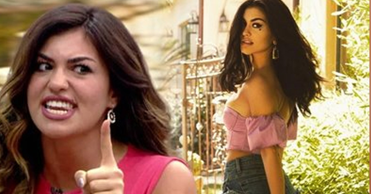 Bikinisi küçük geldi