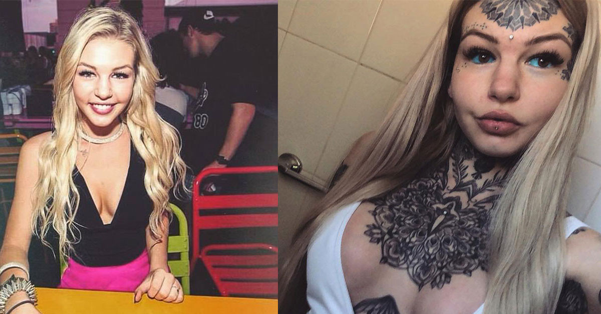 Dövmeleri pes dedirtti