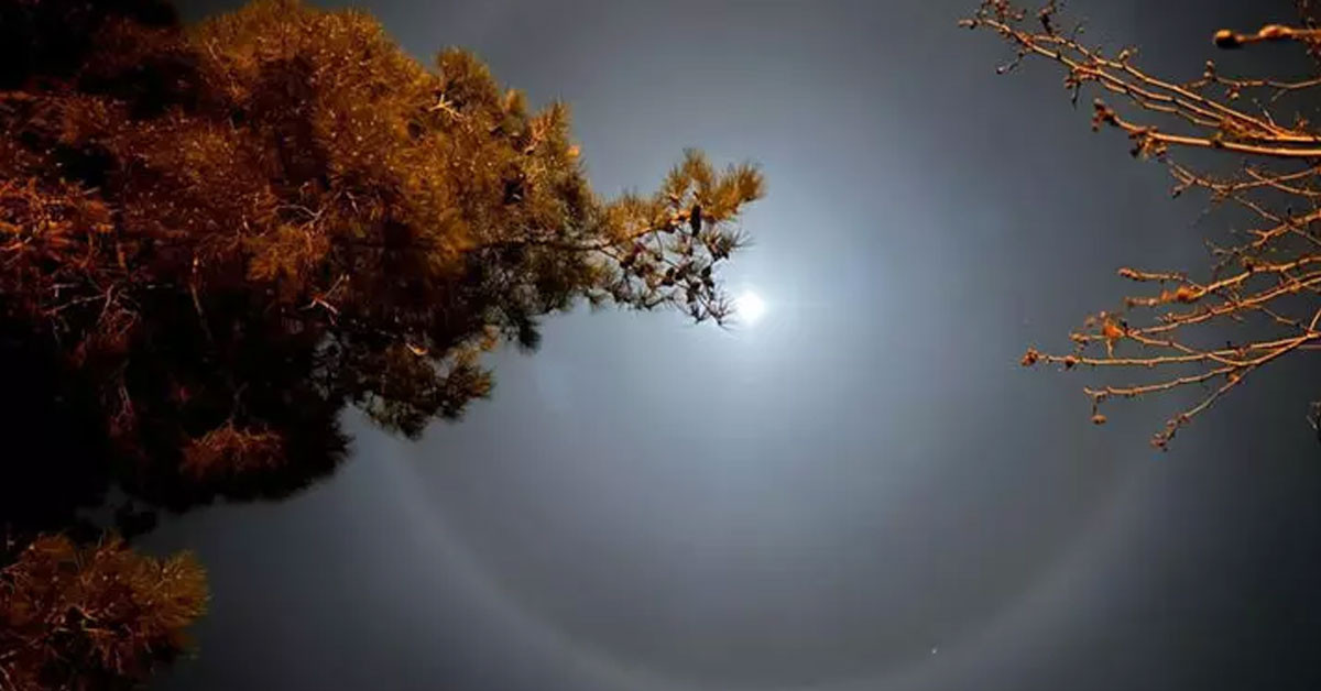 Deprem gökyüzünde beliren cisim