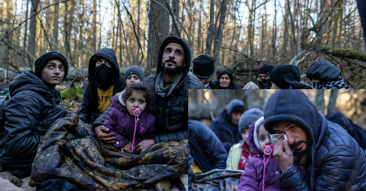 8 Kasım 2021 Polonya-Belarus Sınırında Sığınmacı Krizi