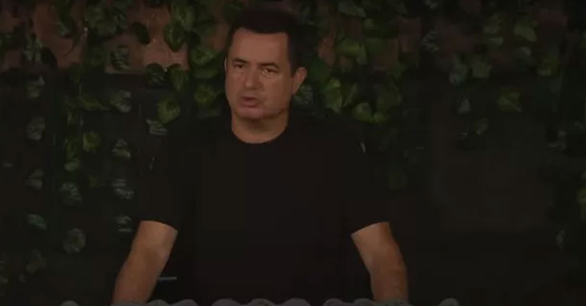 Acun yarışmacıyı adadan kovdu 