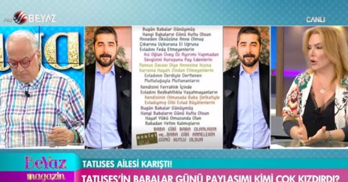 Oğlunun evliliğini ifşaladı