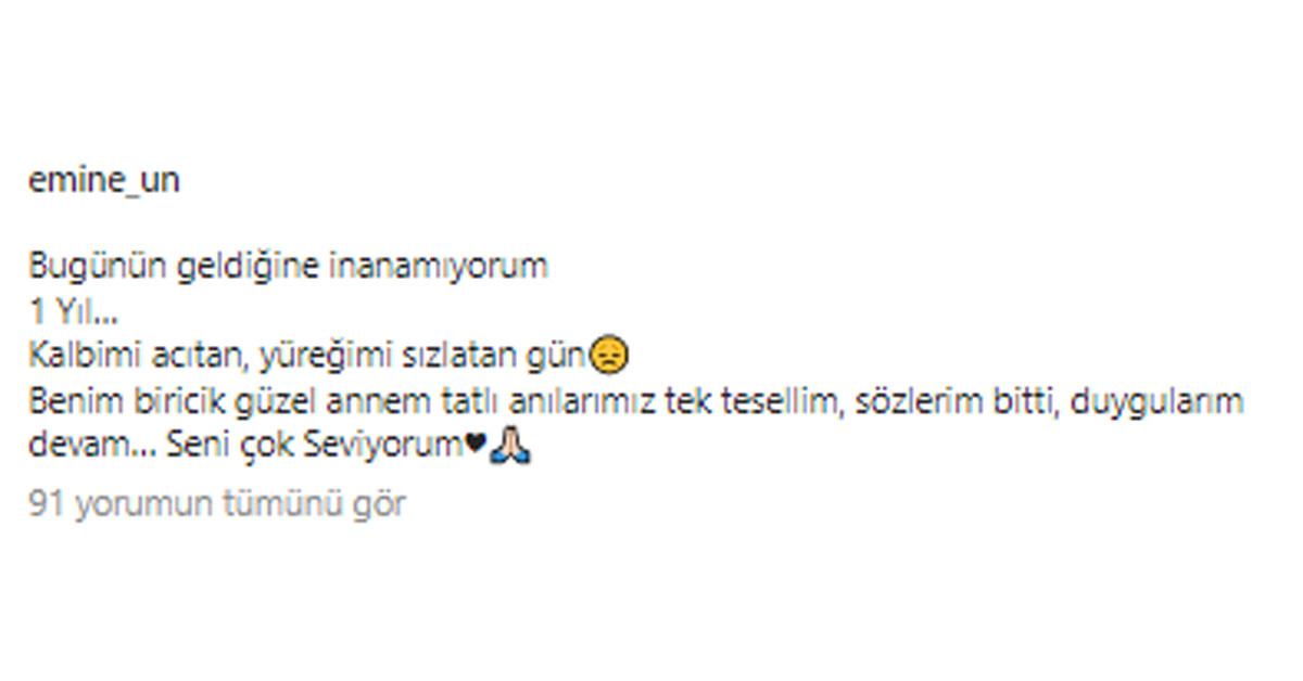 İşte o paylaşım...