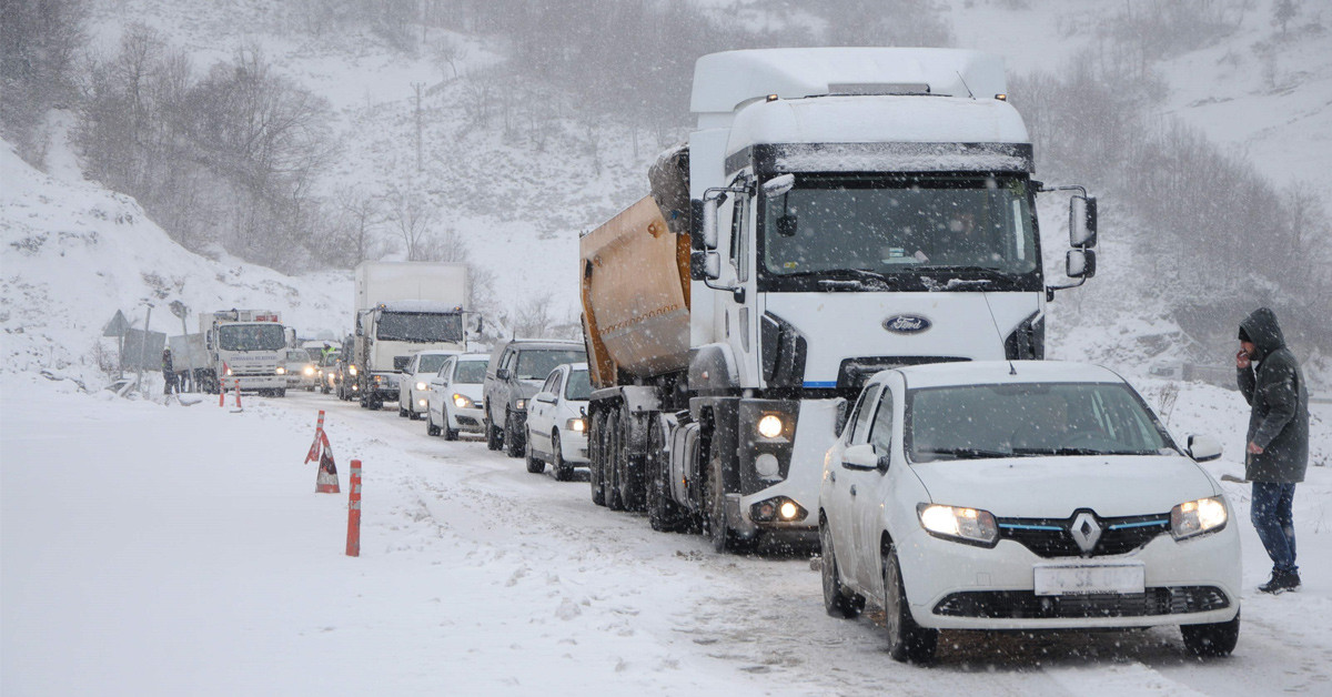 İşte Kapatılan Yollar