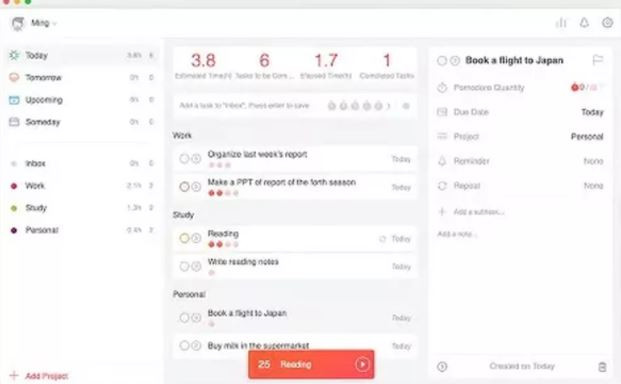  Pomodoro Zamanlayıcısı ve Yapılacaklar Listesi