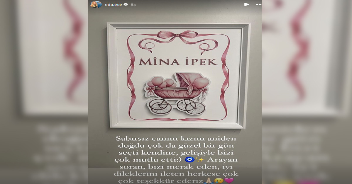 İşte o paylaşım...