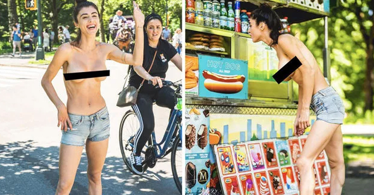 Çıplak fotoğraflarını yayınladı 