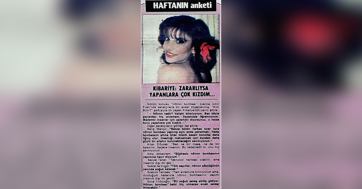 KİBARİYE'NİN OLAY AÇIKLAMASI