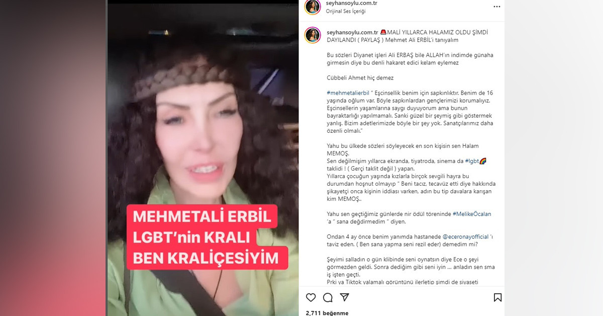 Seyhan Soylu'dan Mehmet ali Erbil itirafı!