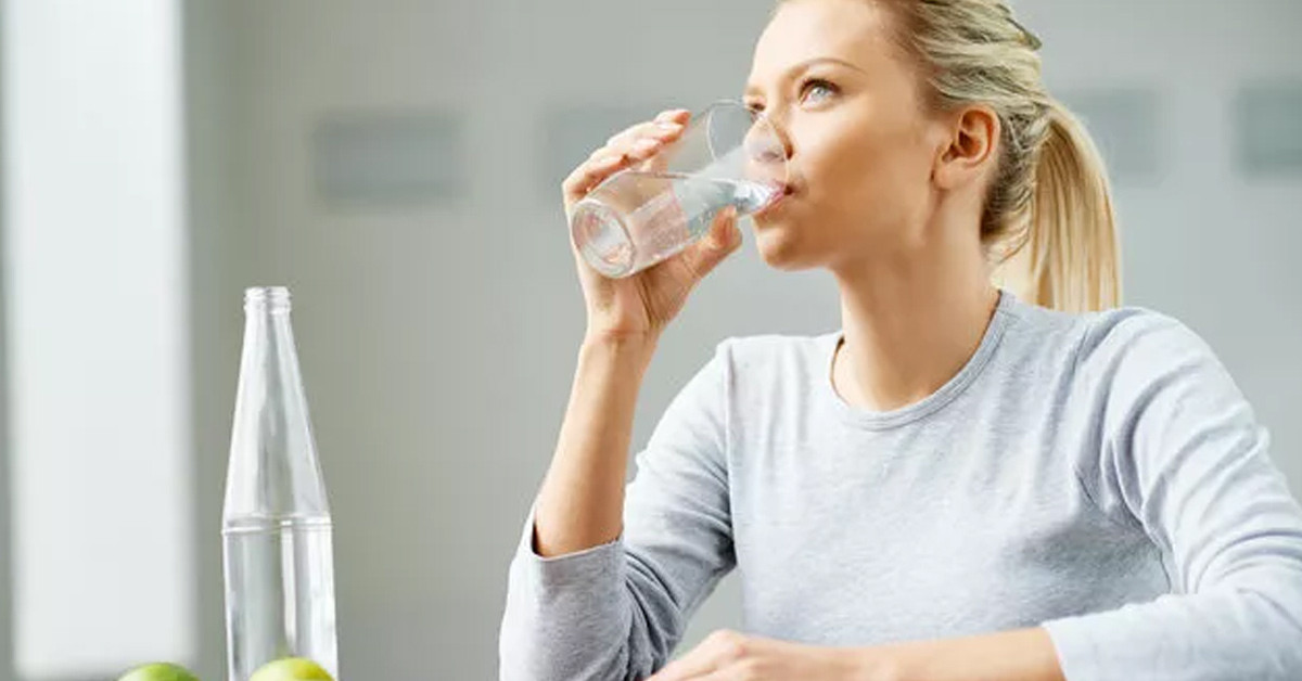 Yorgunsanız su için 