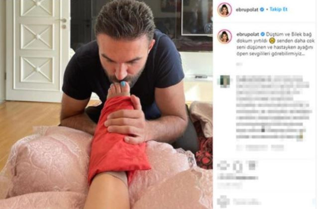 "AYAK ÖPEN SEVGİLİLERİ GÖREBİLİR MİYİZ?"