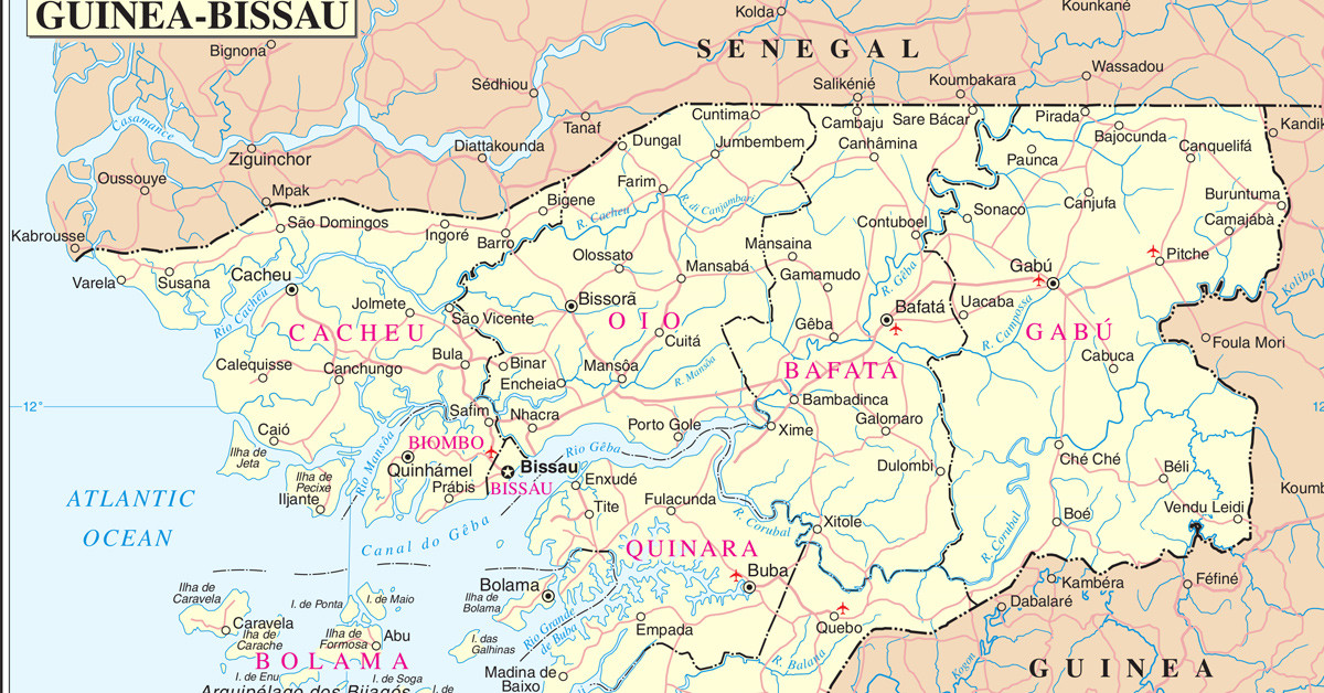 GİNE BİSSAU COĞRAFYASI