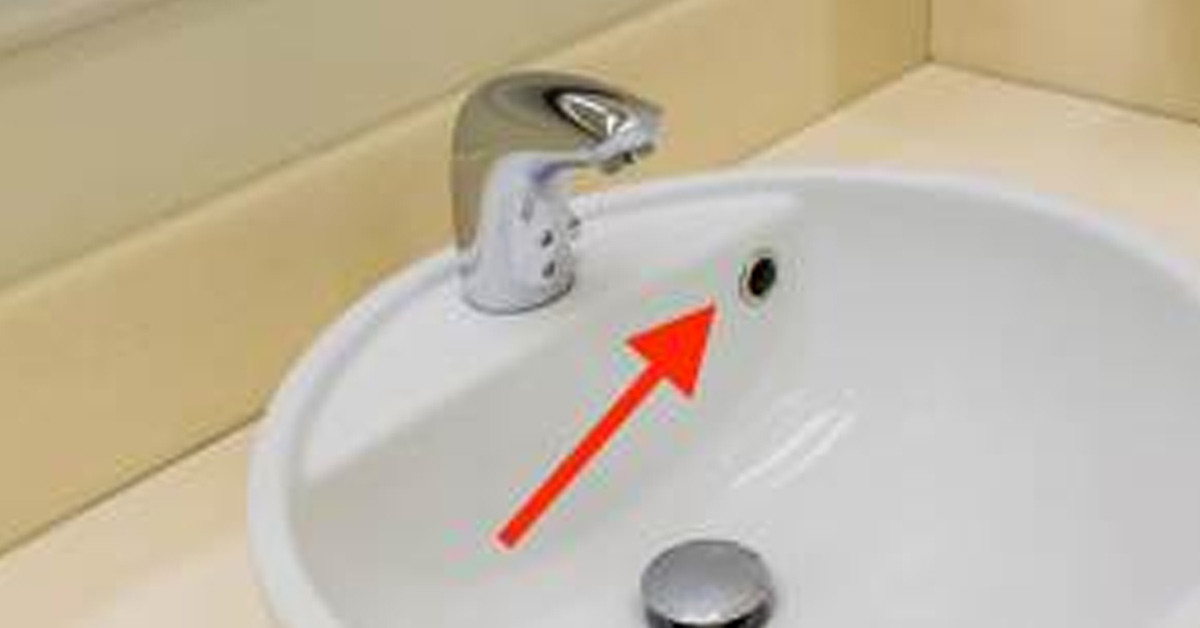 Lavabodaki delik ne işe yarıyor?