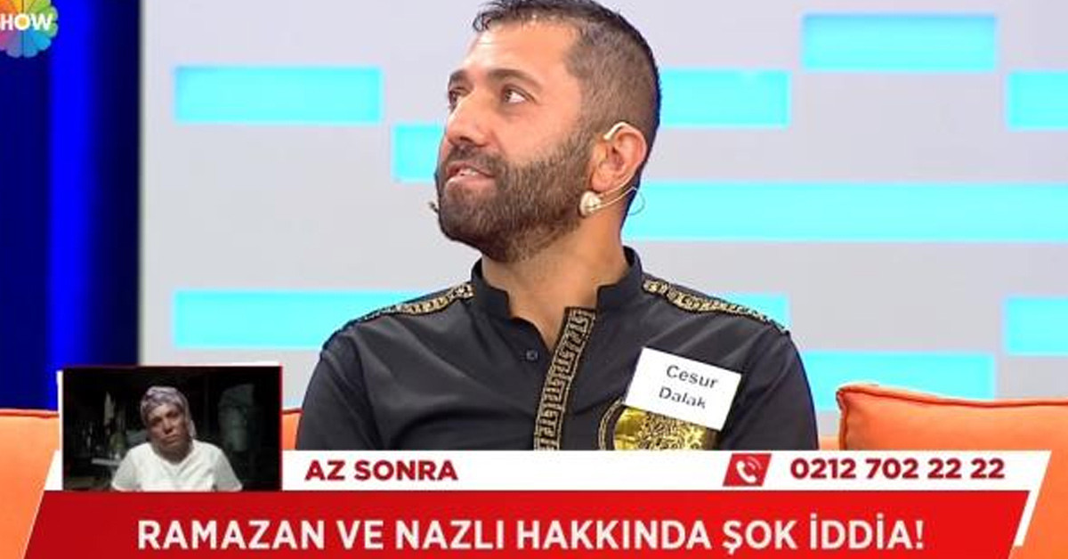 Konuğu canlı yayına çıkardı