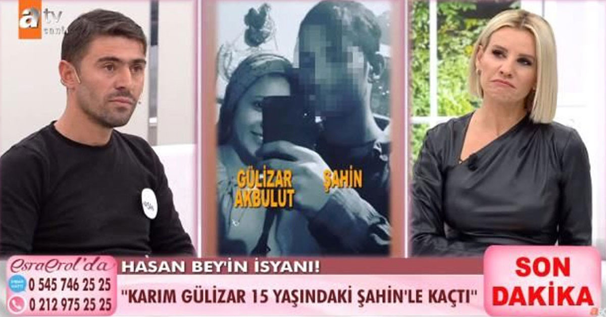 15 yaşındaki çocuğa kaçan Gülizar